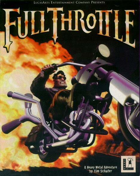 LucasArts Full Throttle PCゲーム Full Throttle (PC) | Cosmic Effect - Videogames Ontem e Hoje