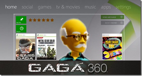 Xbox 360 Gagá Dashboard Exclusive